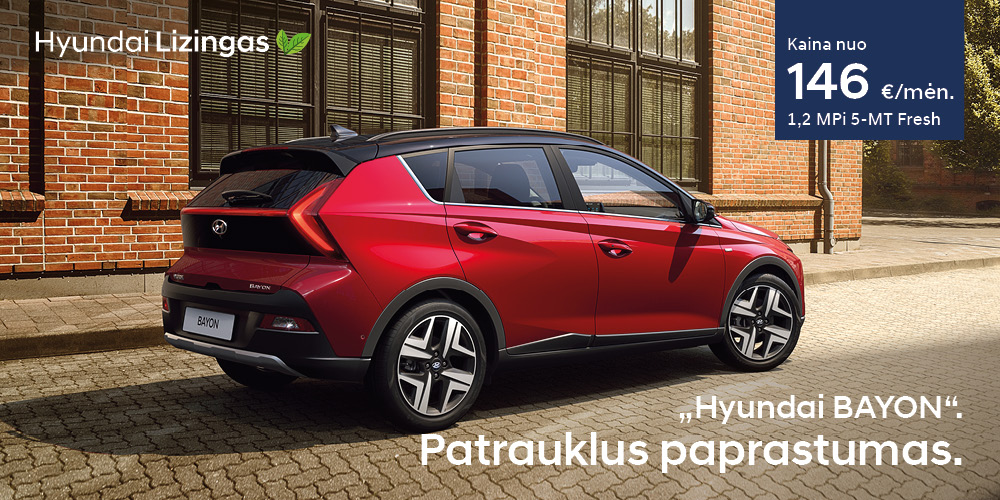 Hyundai atstovas Lietuvoje Vilnius Kaunas Klaipėda
